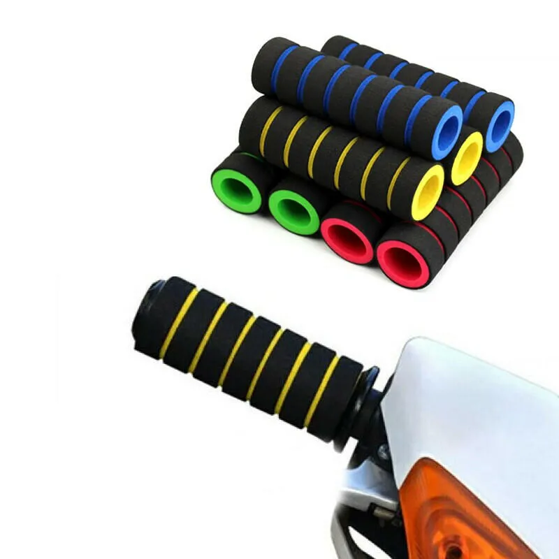 1 Pair Bicycle Grips MTB Sponge Handlebar Cover Ultraight Anti-Skid Shock-Absorbing Handlebar Sleeve Bike Accessories