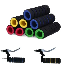 1 Pair Bicycle Grips MTB Sponge Handlebar Cover Ultraight Anti-Skid Shock-Absorbing Handlebar Sleeve Bike Accessories