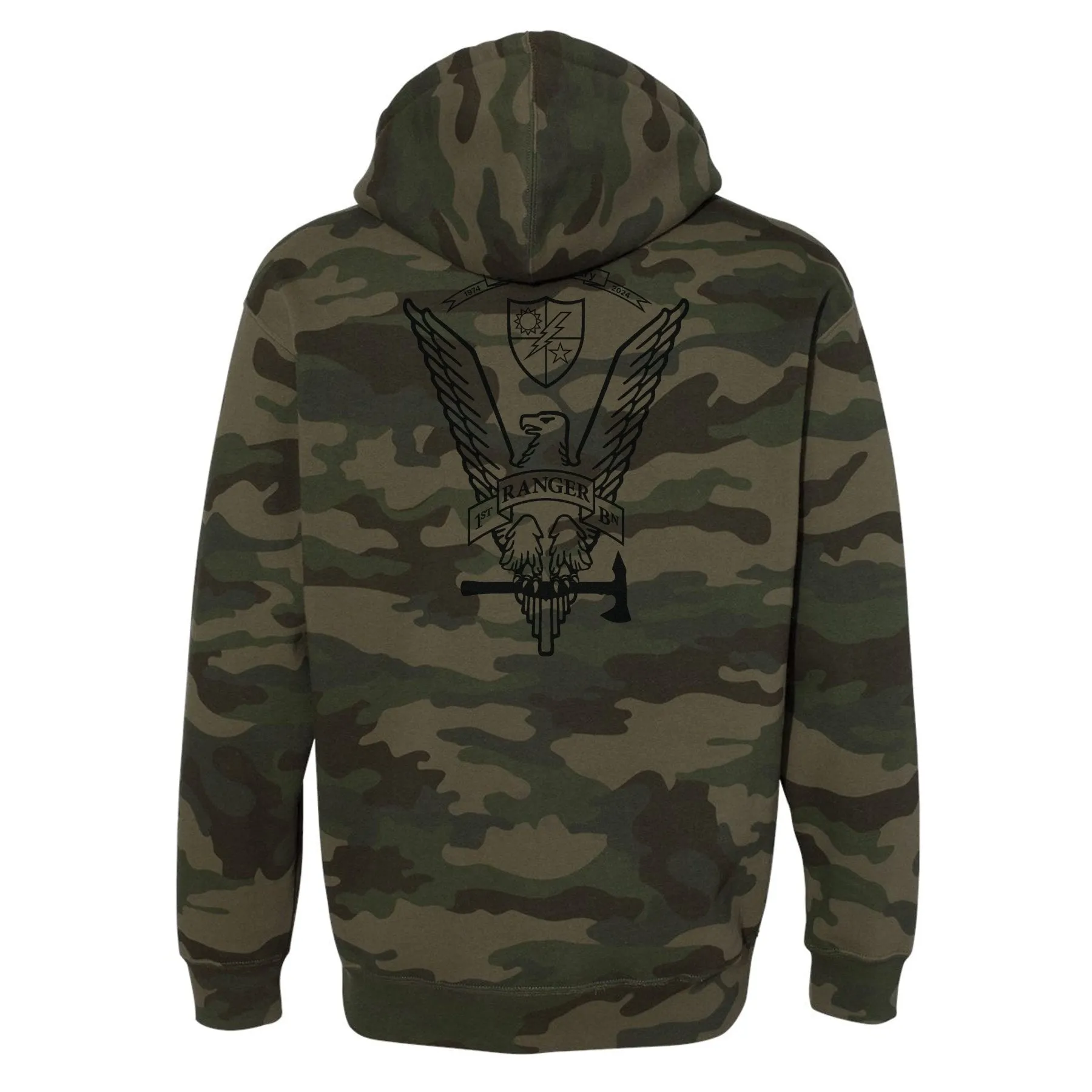 1st Batt 50th Anniversary Tomahawk Eagle Hoodie