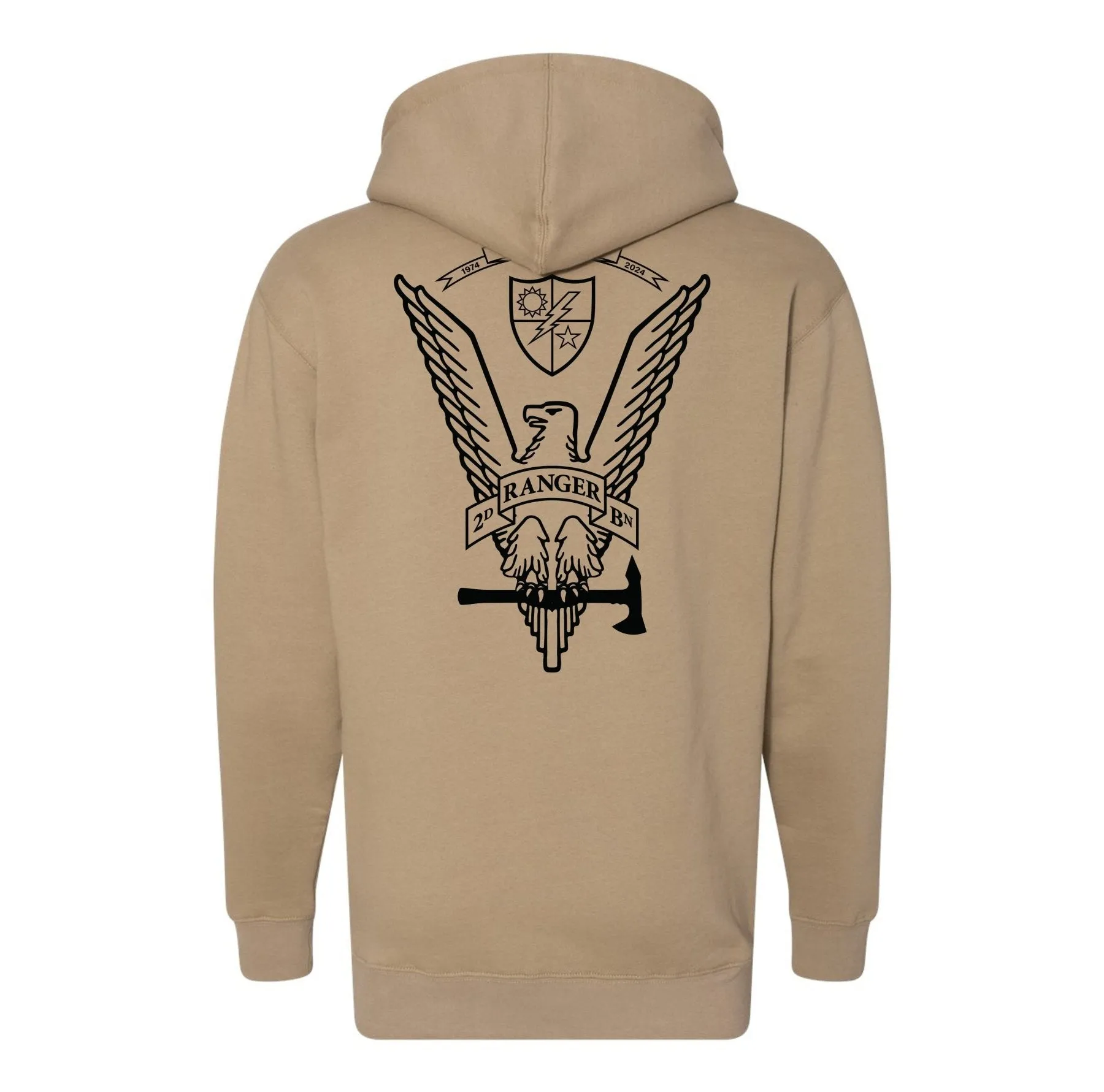 2D Batt 50th Anniversary Tomahawk Eagle Hoodie