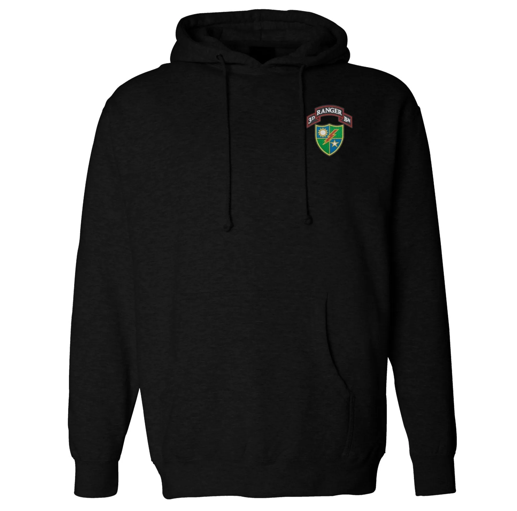 3D Batt Embroidered Hoodie