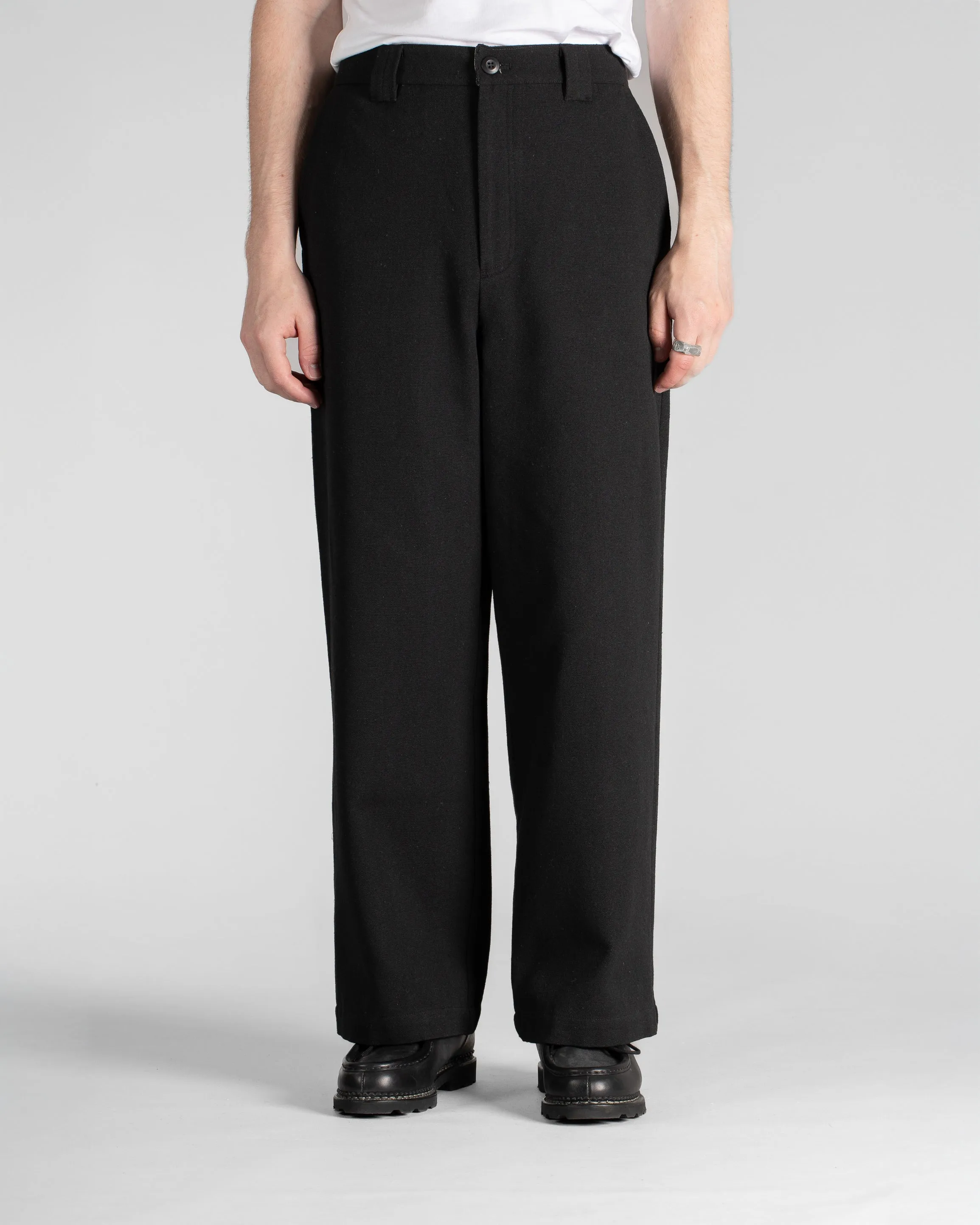 A Pant (Black Canvas)