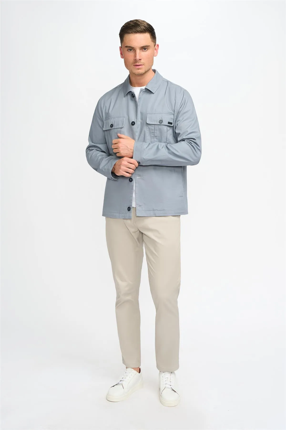 Acardi Ice Blue Overshirt