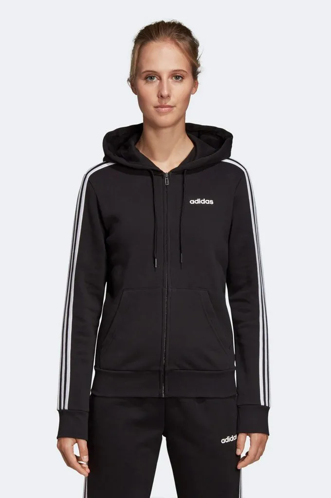 Adidas Essentials 3-Stripes Fleece Hoodie