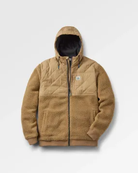 Adventure 2.0 Recycled Deep-Pile Sherpa Fleece - Biscuit