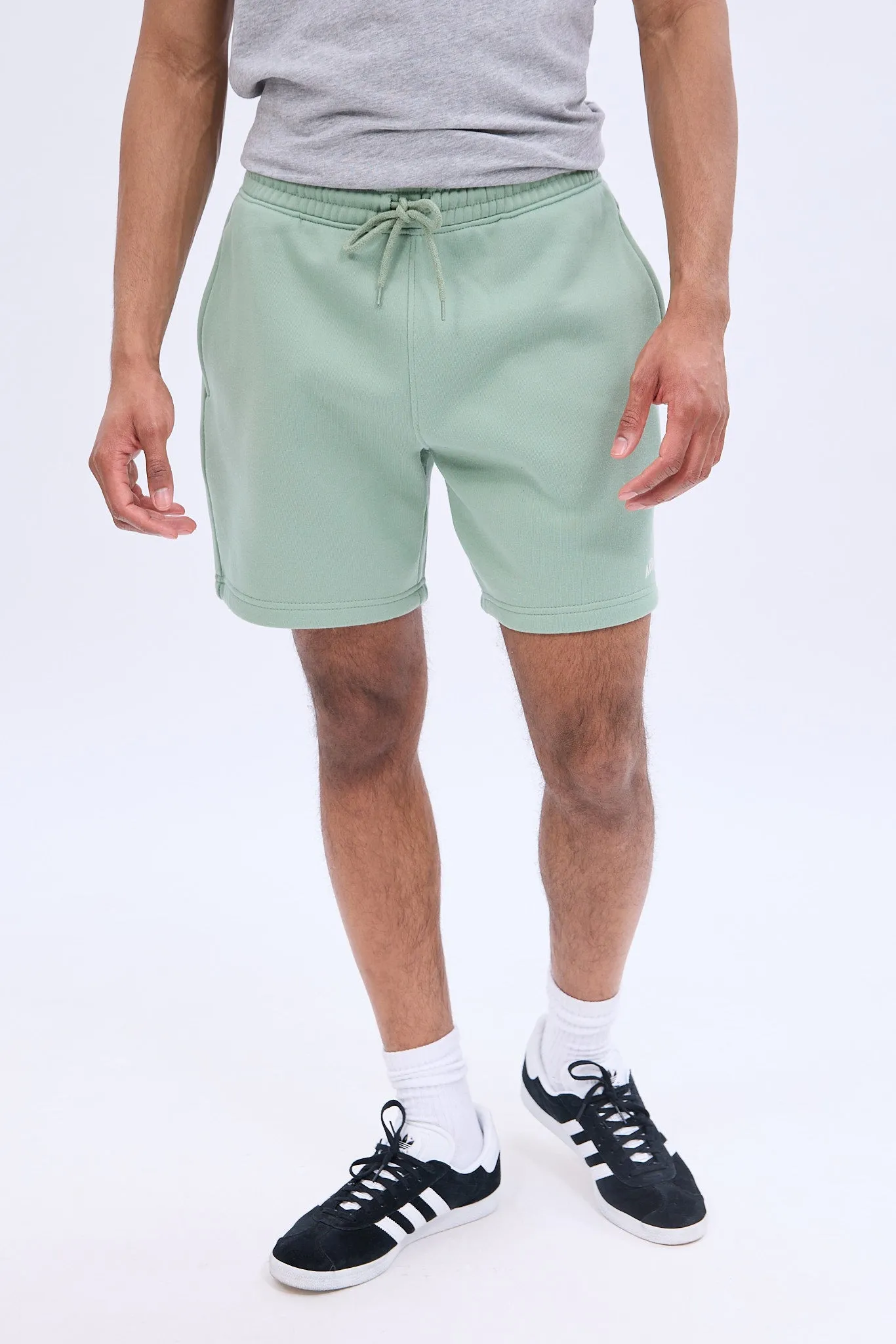 AERO Embroidered Fleece Short