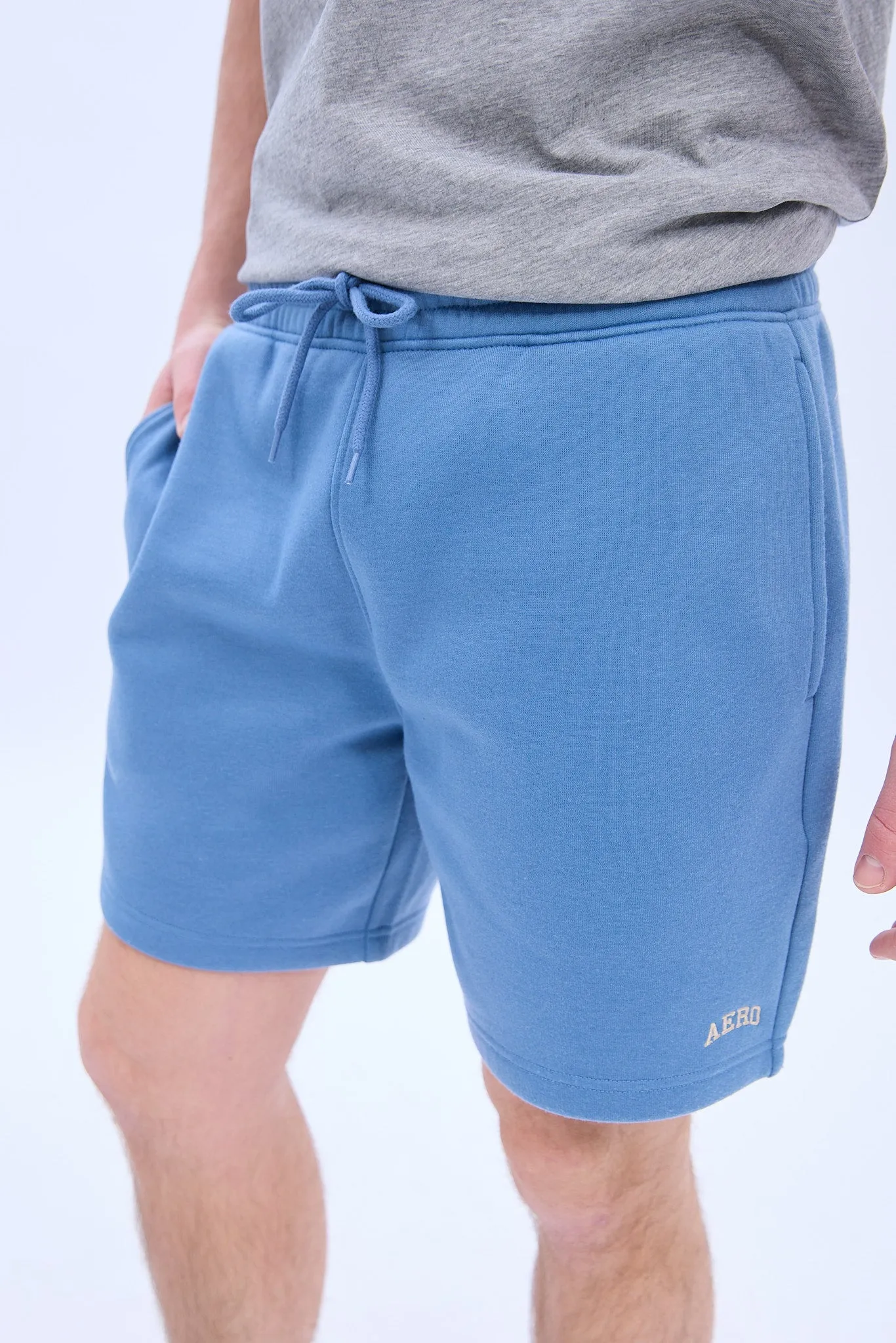 AERO Embroidered Fleece Short