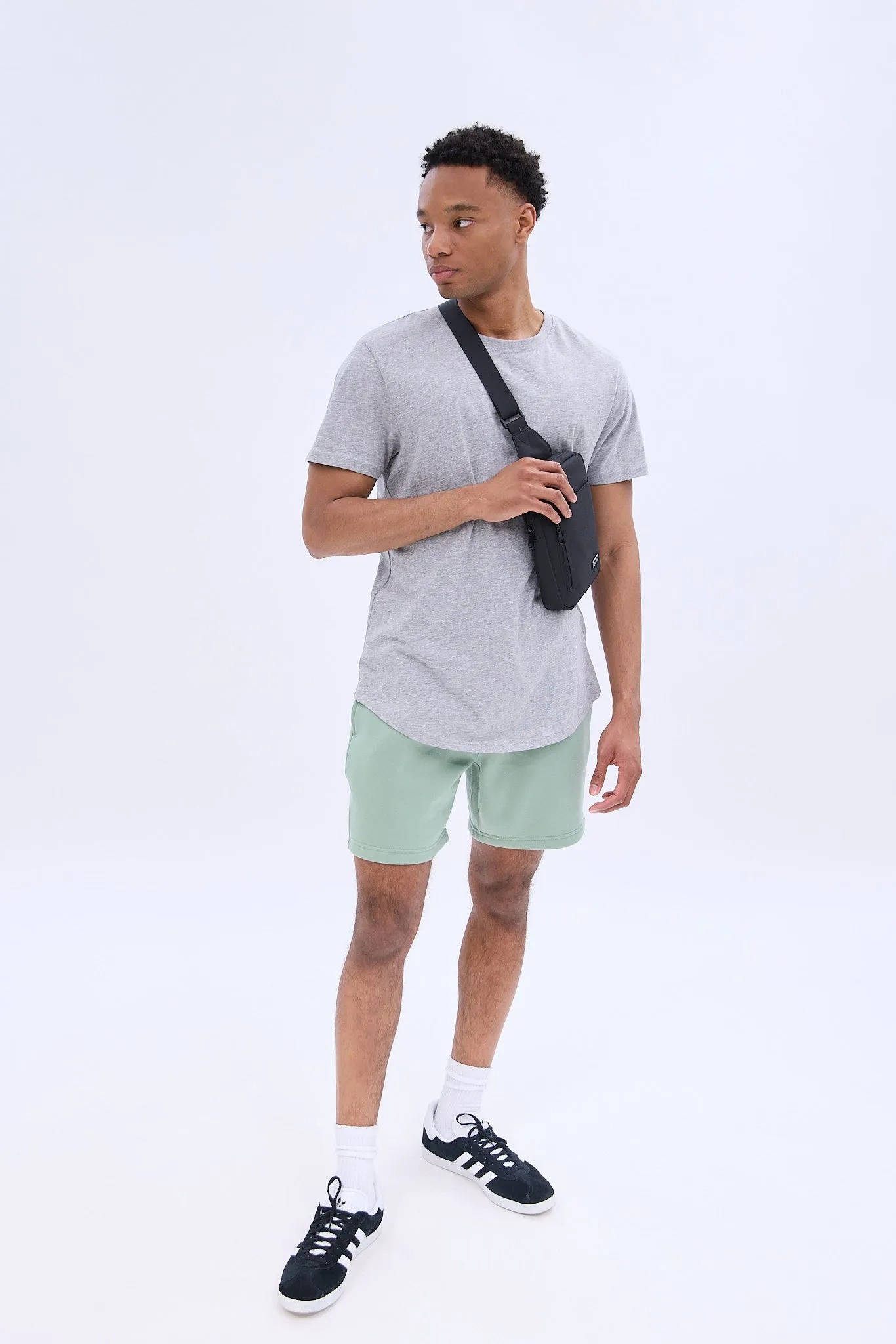 AERO Embroidered Fleece Short