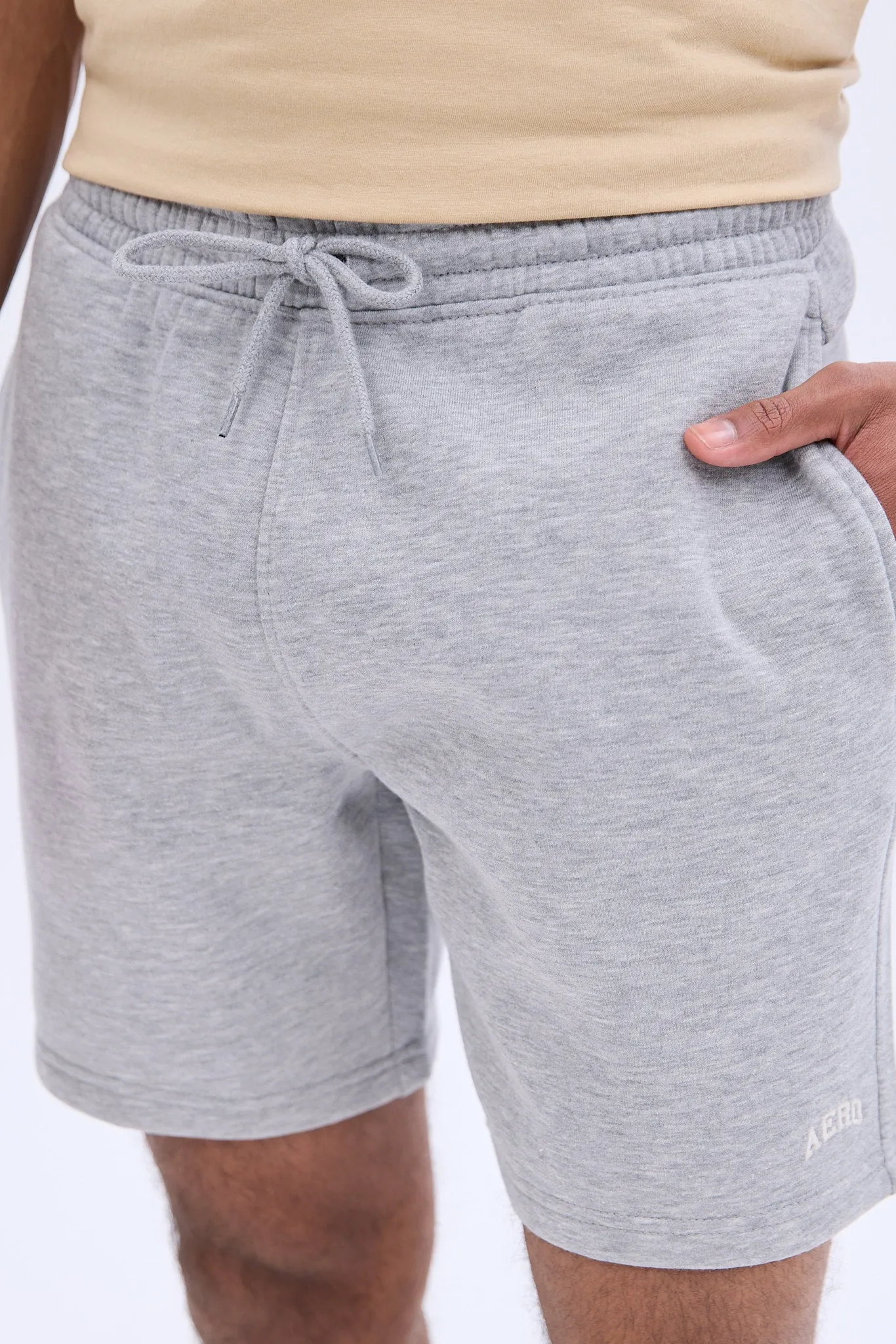 AERO Embroidered Fleece Short