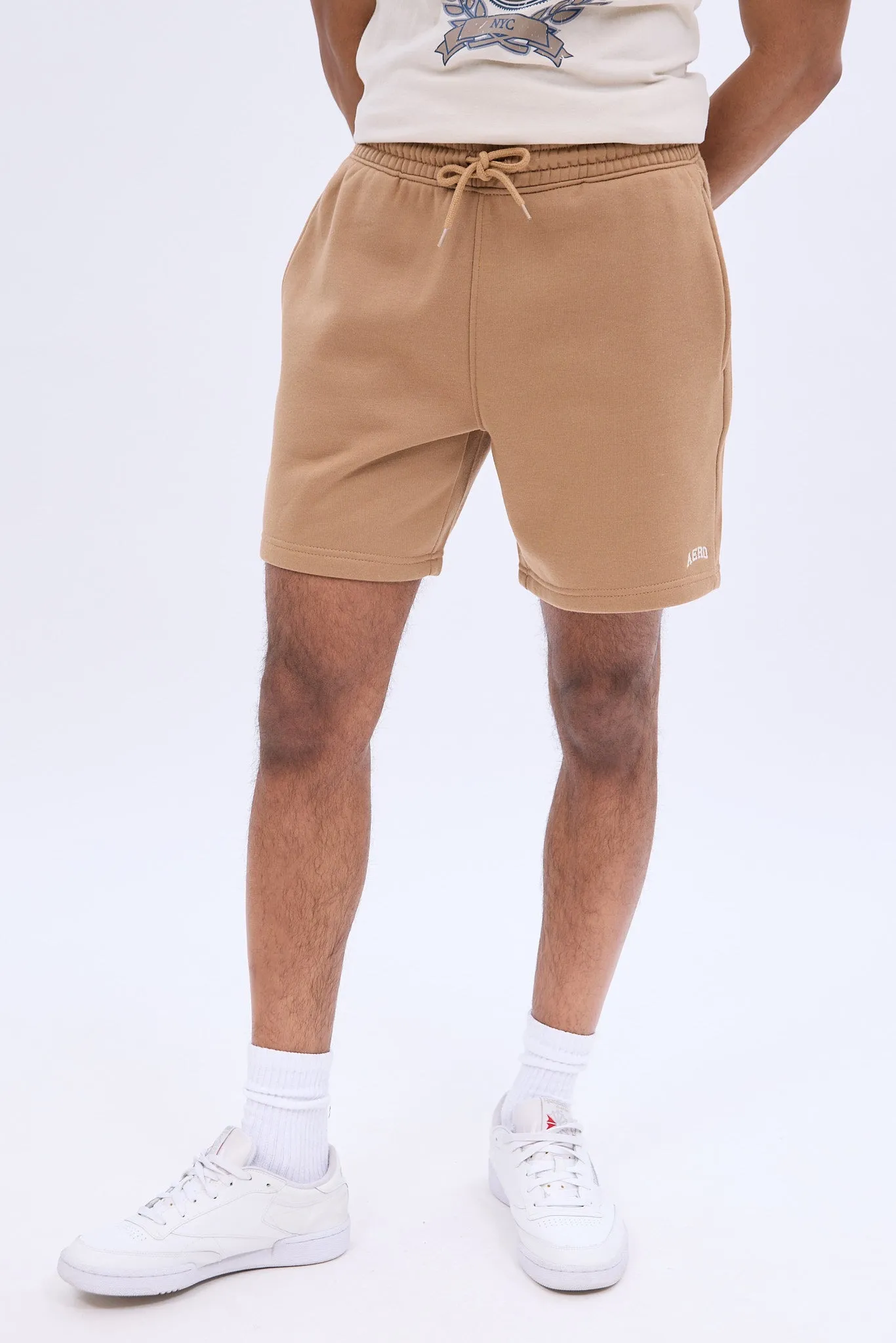 AERO Embroidered Fleece Short