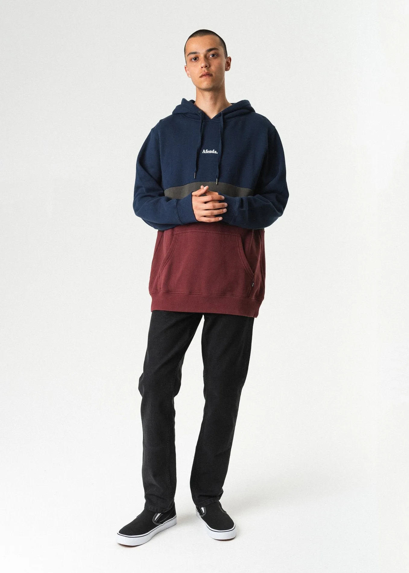 Afends Mens Panel Van - Pull On Hood