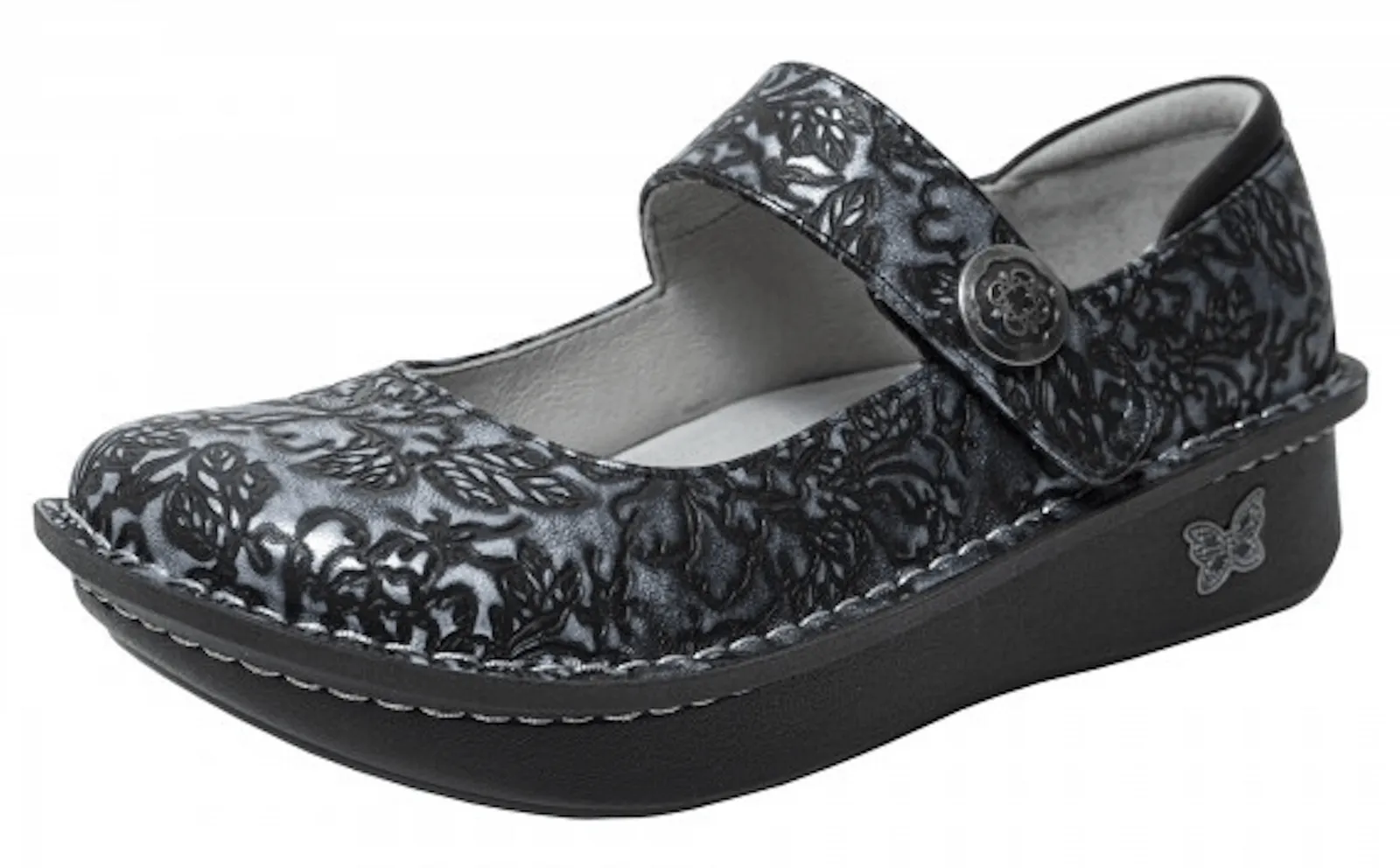 Alegria Womens Paloma Grand Shoes - Chrome Bloom