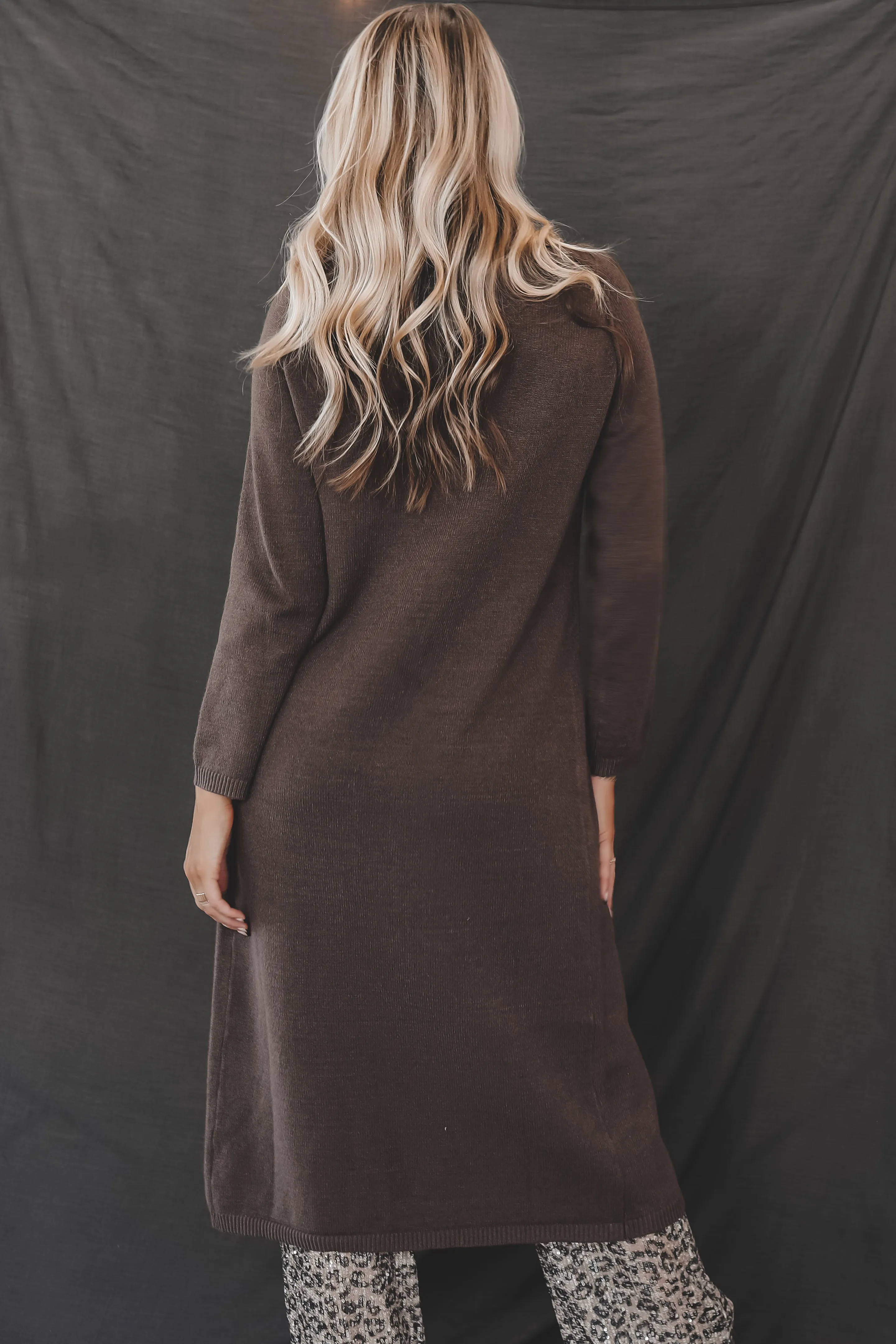 All Eyes On you Obviously Maxi Sweater