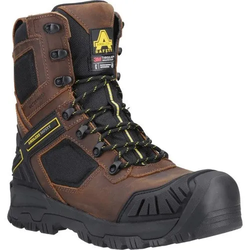 Amblers Mens Detonate Grain Leather Safety Boots