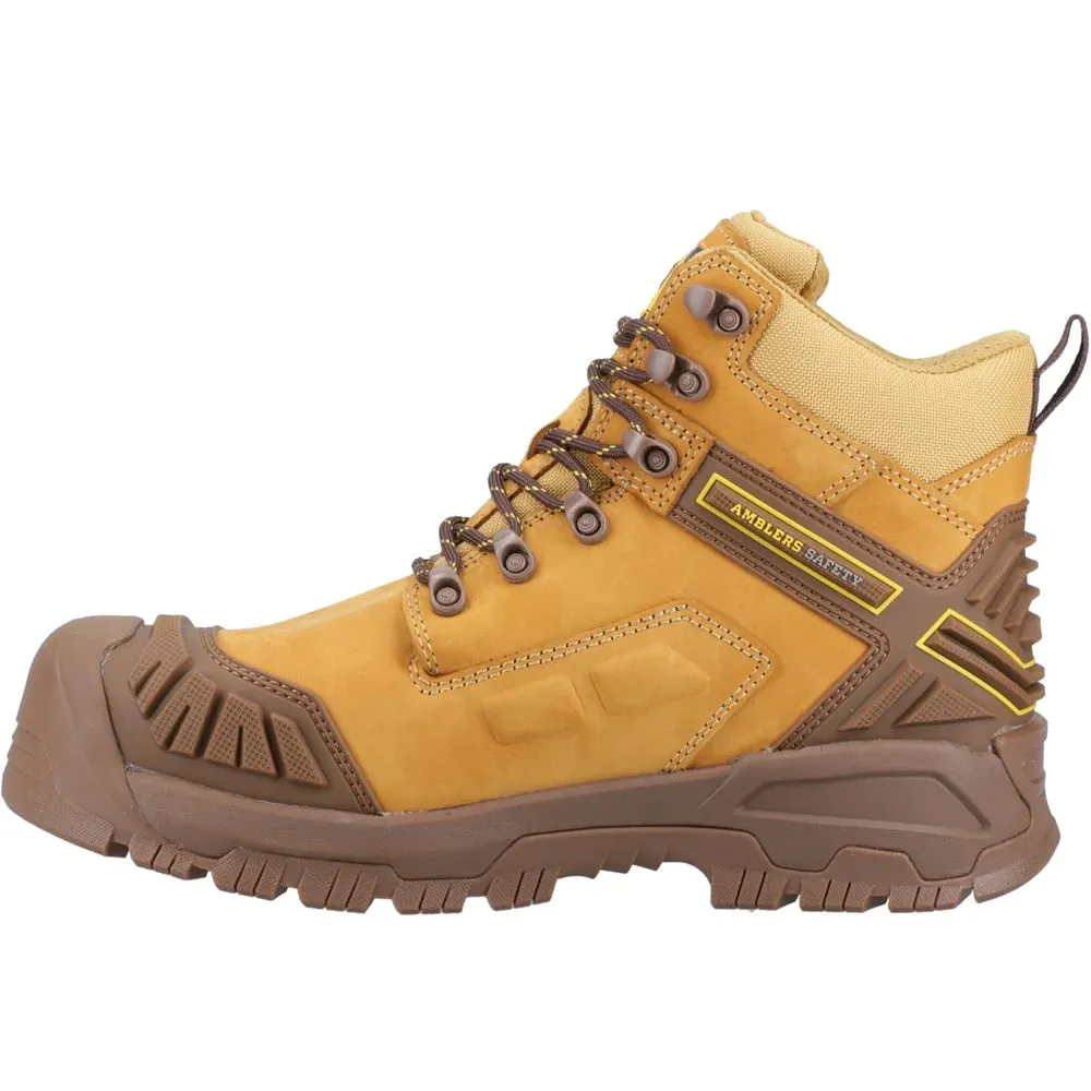 Amblers Mens Ignite Grain Leather Safety Boots