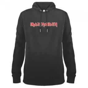 Amplified Unisex Adult Iron Maiden Logo Hoodie