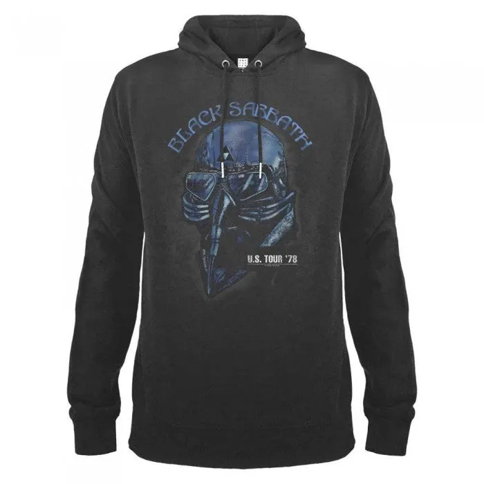 Amplified Unisex Adult US Tour 78 Black Sabbath Hoodie