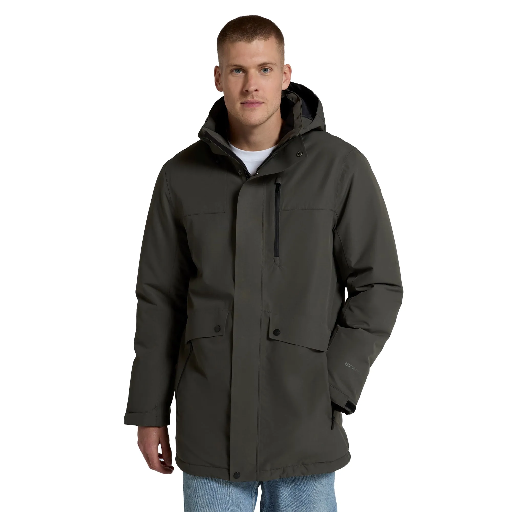 Animal Mens Lisbon Waterproof Parka