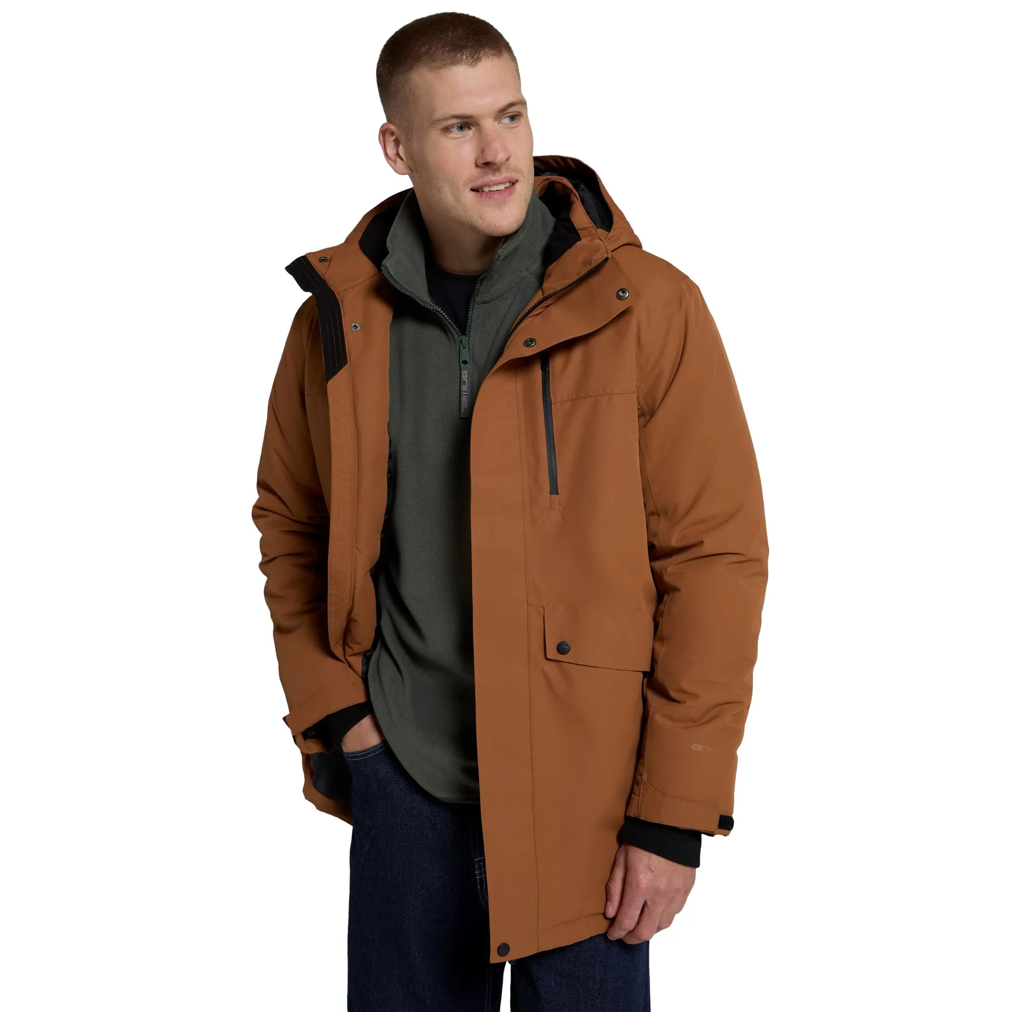 Animal Mens Lisbon Waterproof Parka