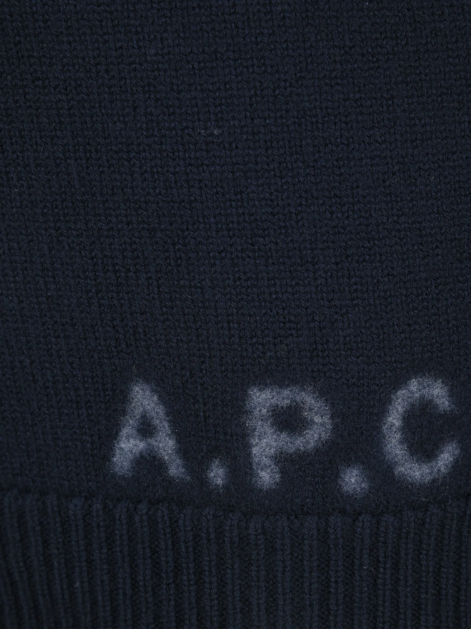 A.P.C.  Logo Detailed Crewneck Knitted Jumper