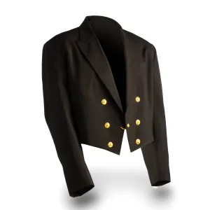 AS-IS NAVY Men's Dinner Dress Blue Jacket Gold Buttons - FINAL SALE