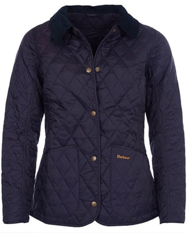 Barbour Annandale Ladies Quilted jacket in Navy LQU0475NY91