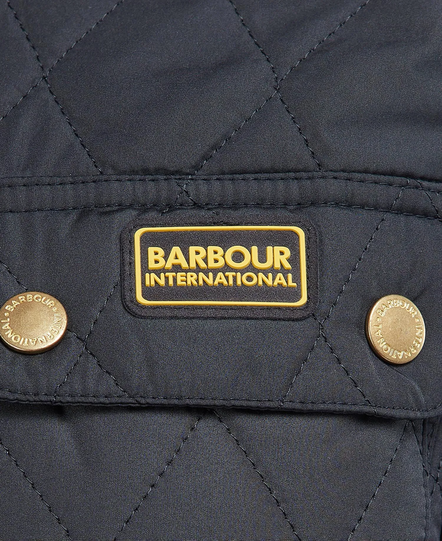 Barbour International Enduro Quilted Jacket Black