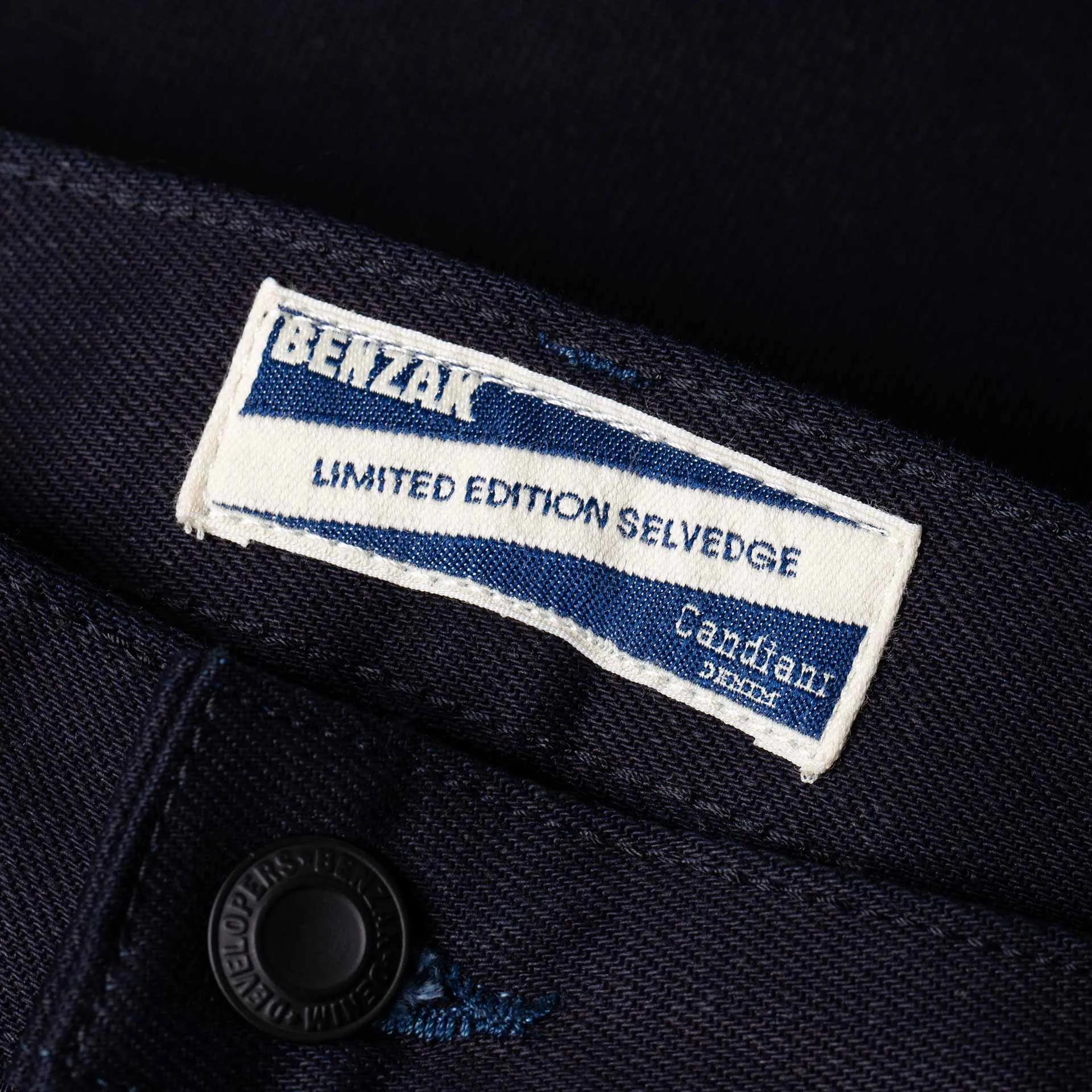 BC-03 STRAIGHT CHINO 12 oz. midnight blue selvedge