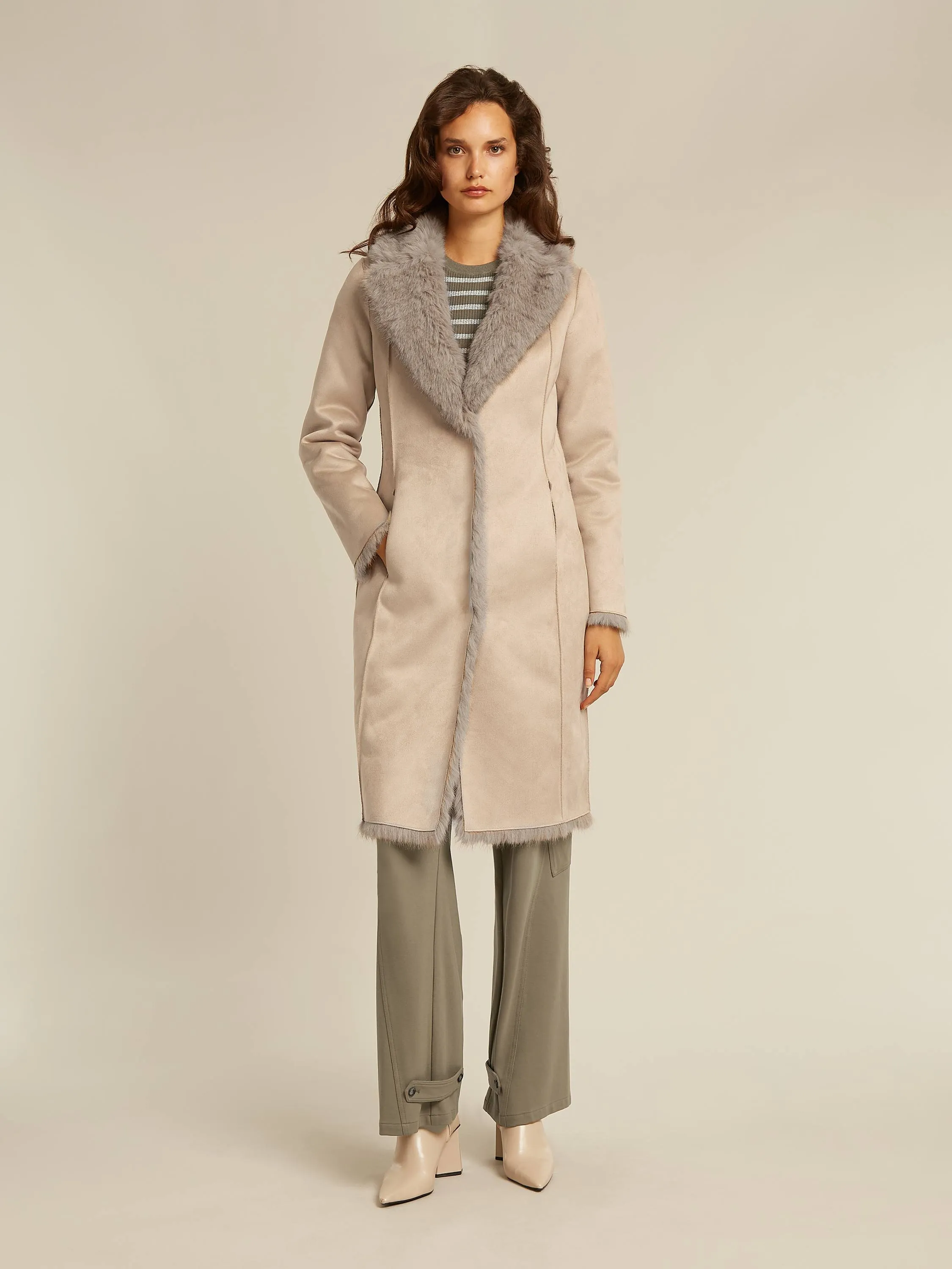 Beau coat - Taupe