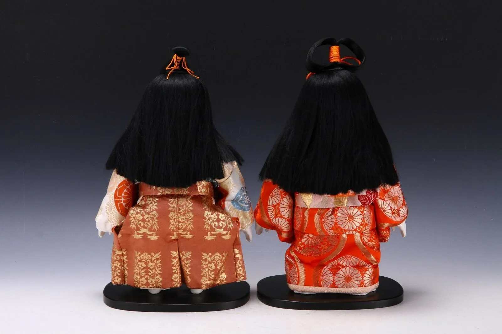 Beautiful Japanese Ichimatsu Style Pair Doll