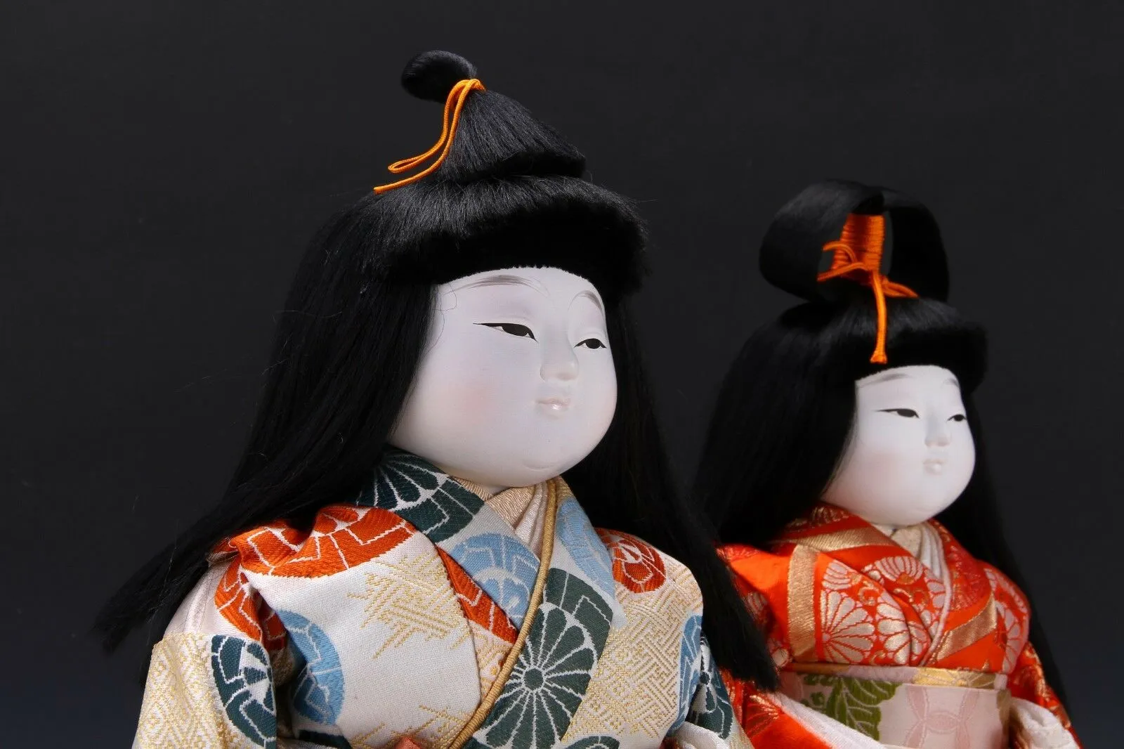 Beautiful Japanese Ichimatsu Style Pair Doll