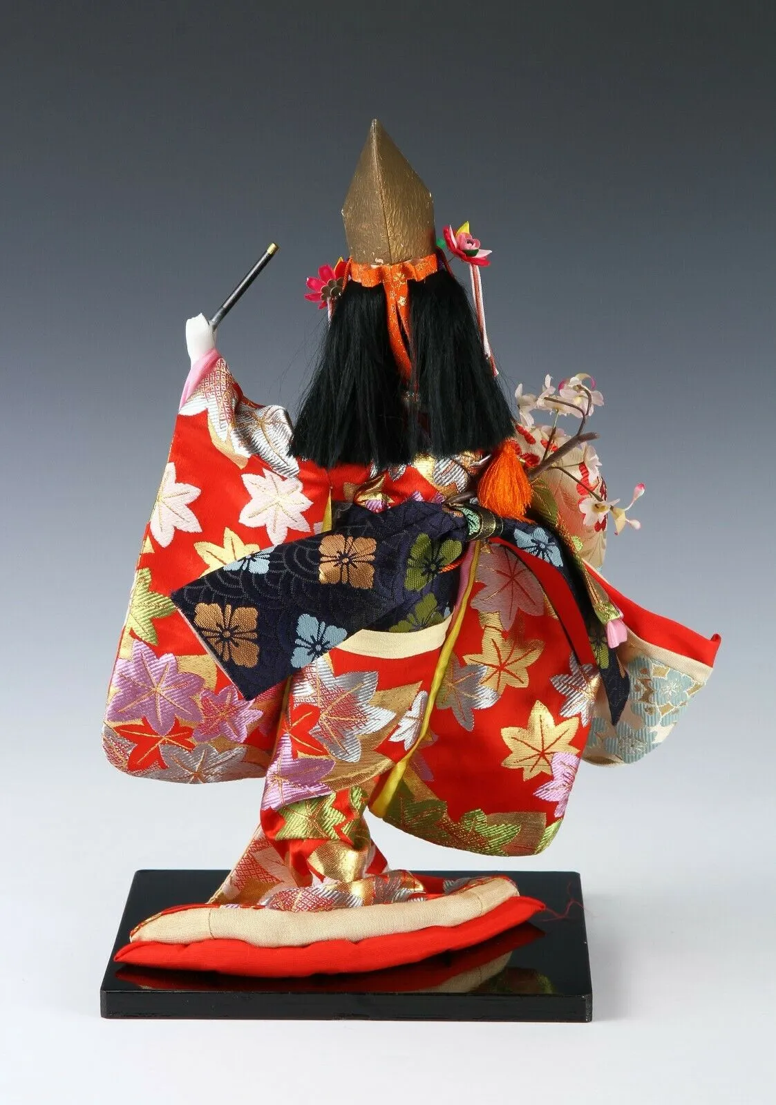 Beautiful Vintage Japanese Traditional Ichimatsu Style Doll -The Drum-