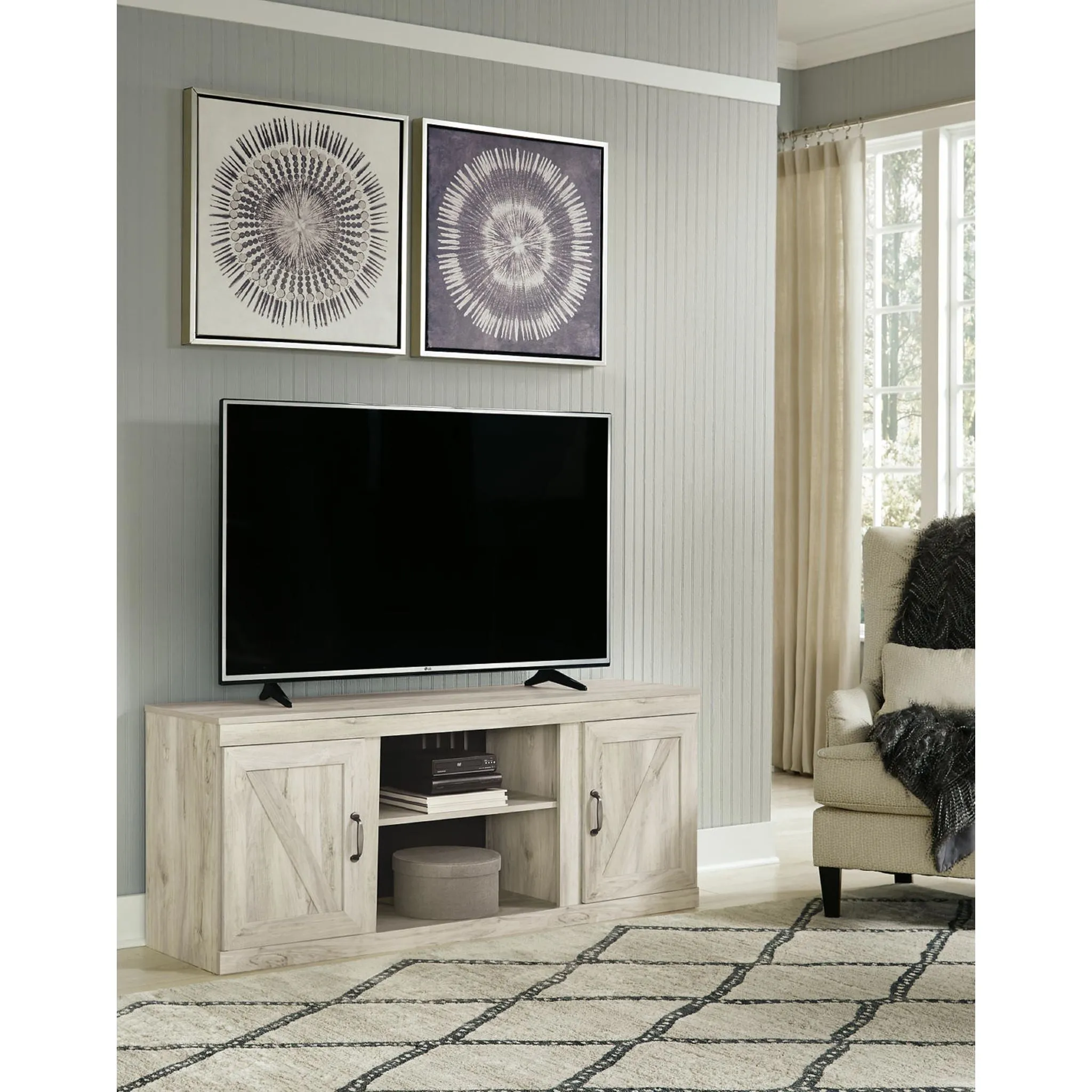 Bellaby TV Stand - Whitewash