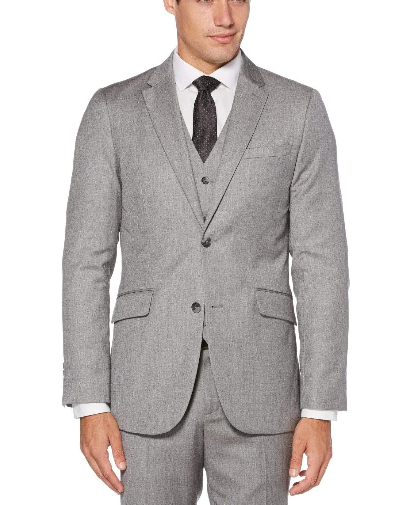 Big & Tall Herringbone Suit Jacket