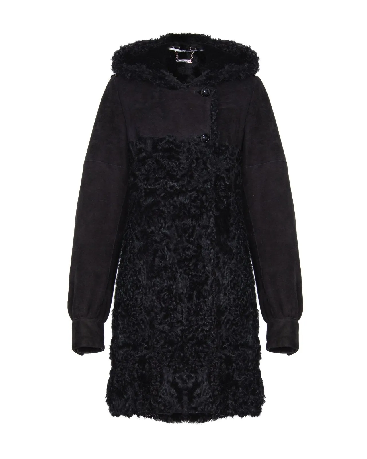 Black Long Fur Coat