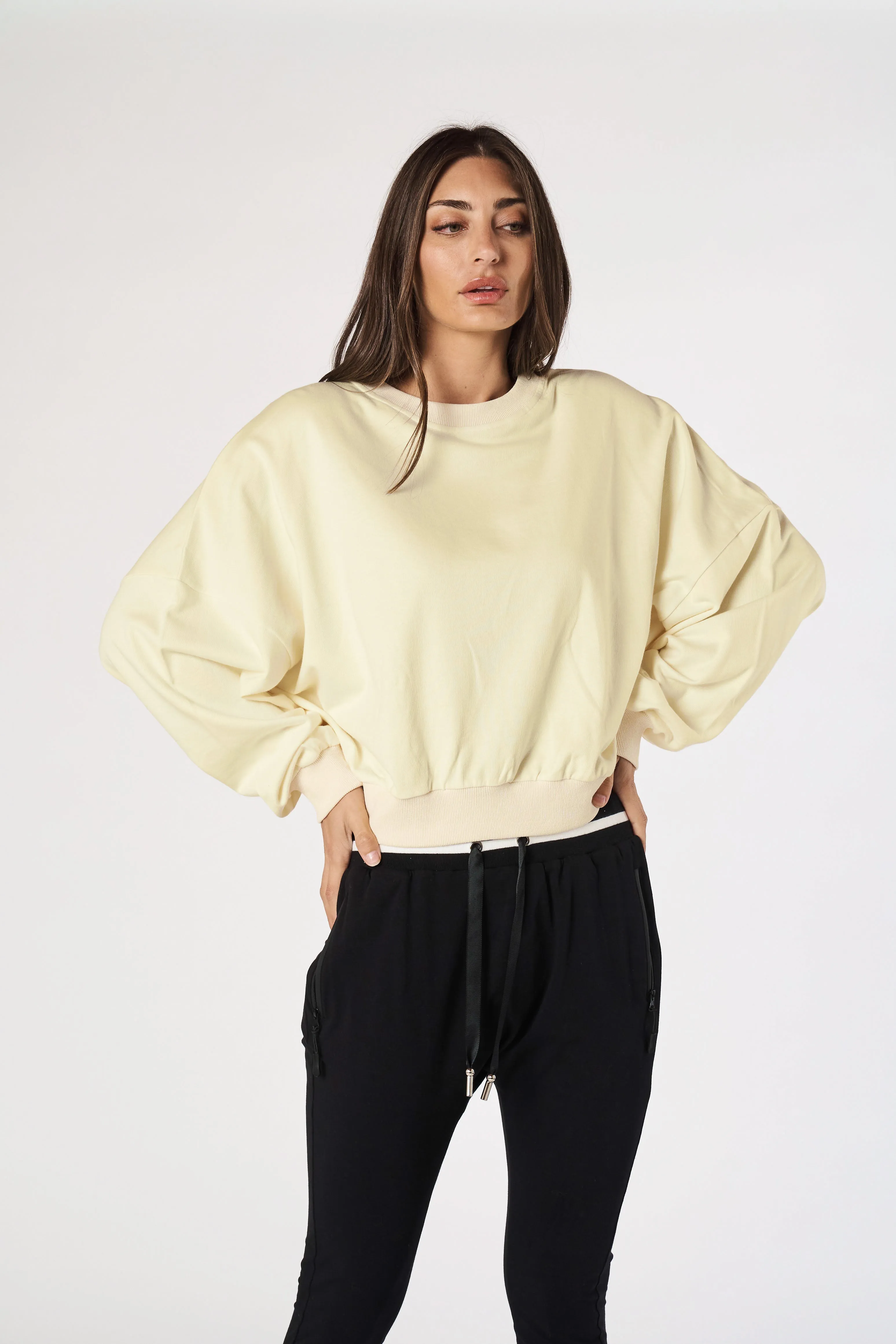 BLOSSOM Jumper Lemon