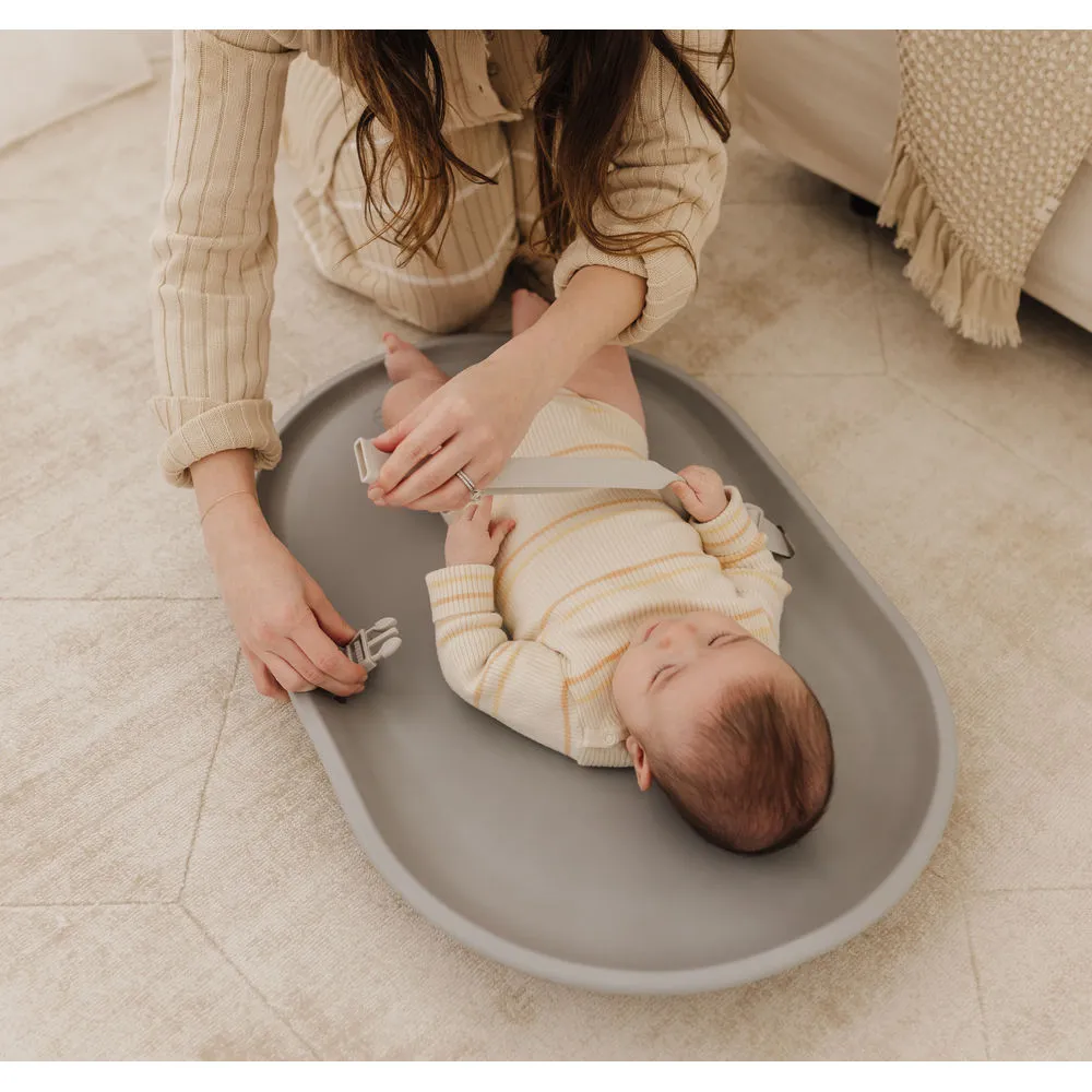 Bubble Baby Changing Mat - Grey