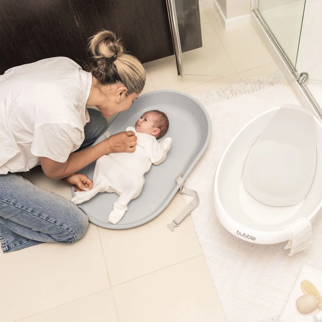 Bubble Baby Changing Mat - Grey