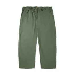 Butter Goods Wide Leg Pants - Army Green