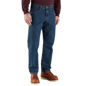 Carhartt Relaxed Fit Flannel-Lined 5-Pocket Jean