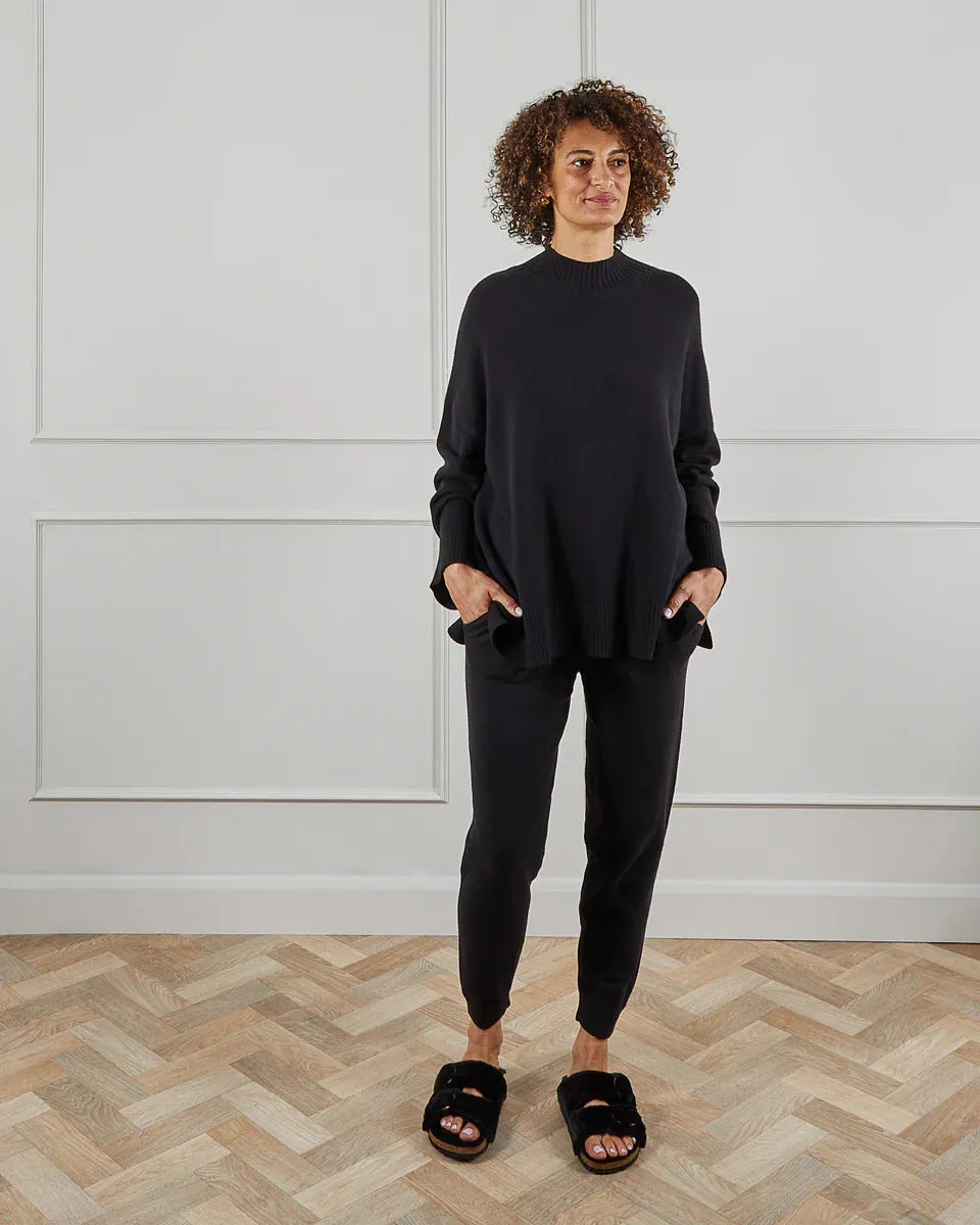 CHALK LYNDSEY JUMPER | BLACK