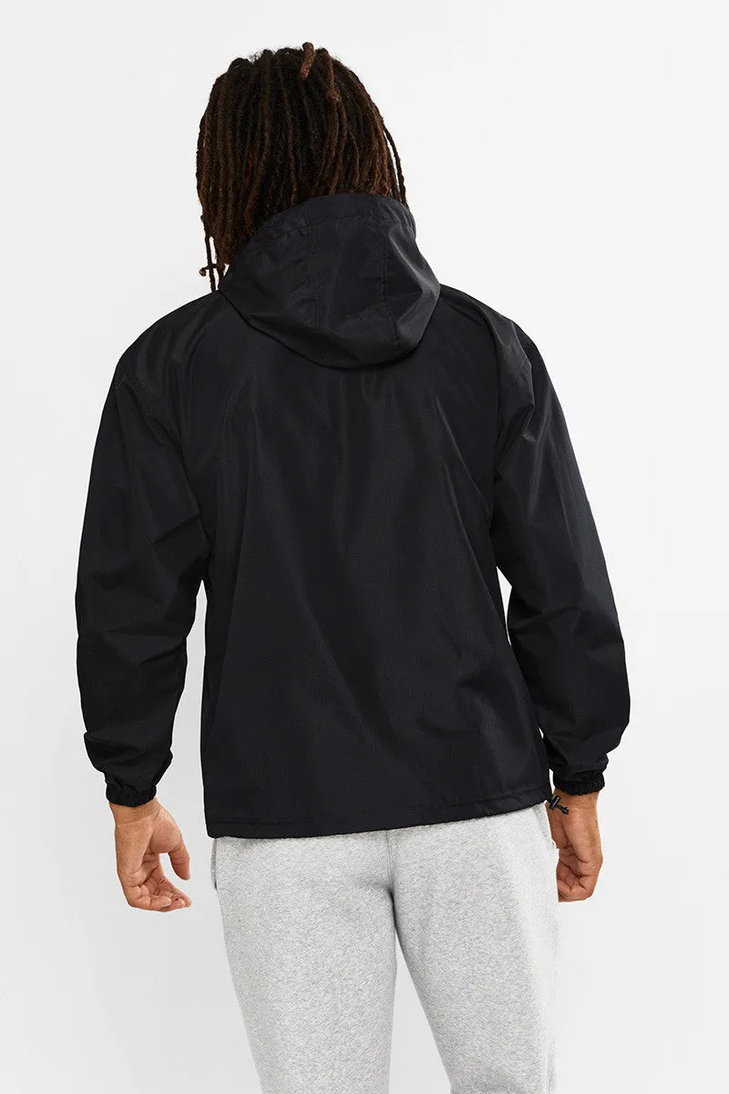 Champion Packable Script Jacket - Black