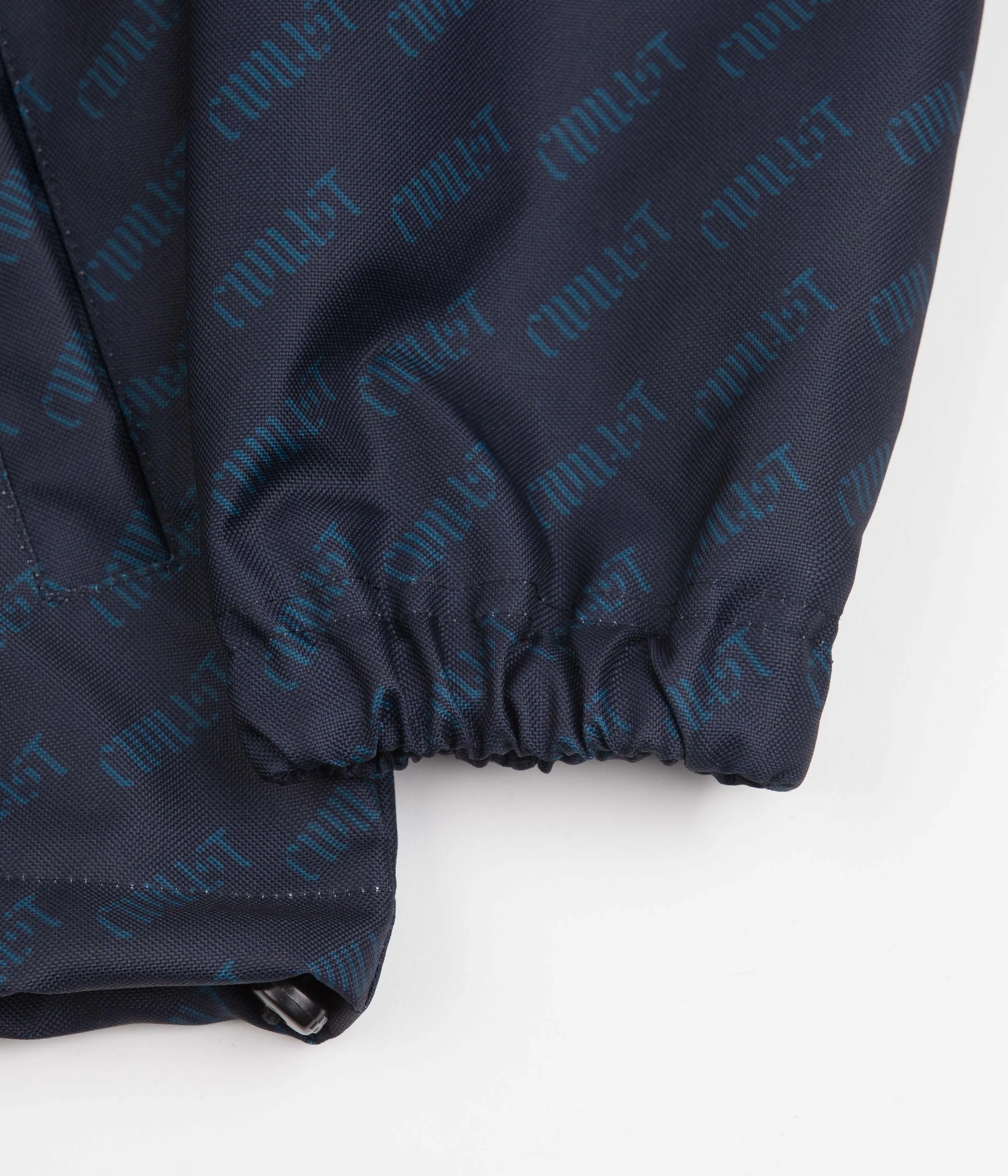 Civilist Allover Summer Track Jacket - Dark Navy / Petrol