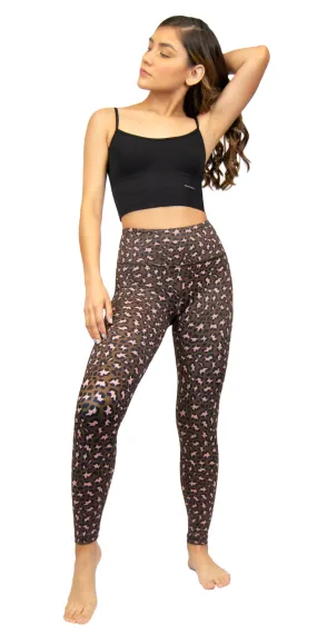 Coffee Leopard - Legging [Final Sale]