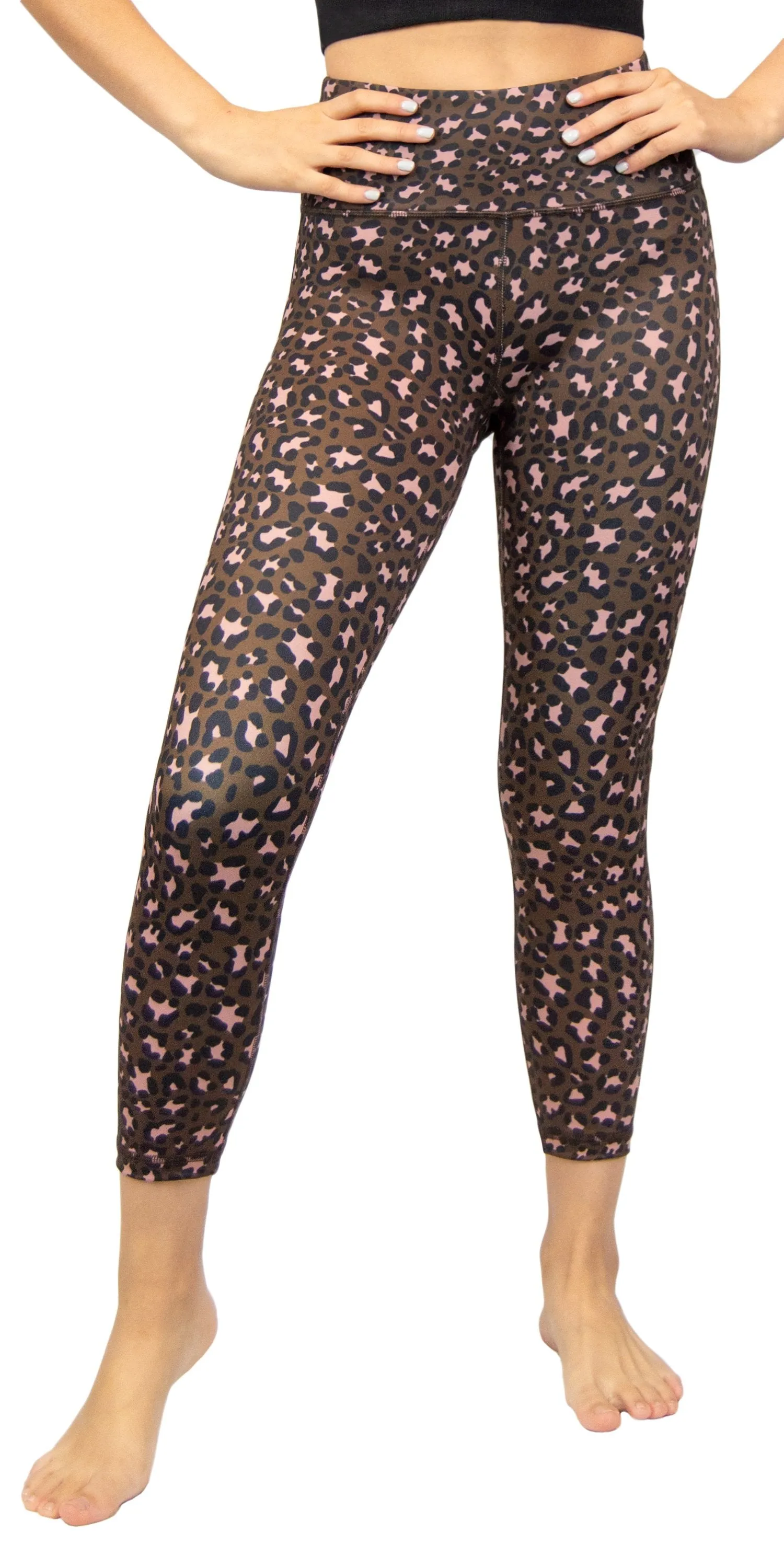 Coffee Leopard - Legging [Final Sale]