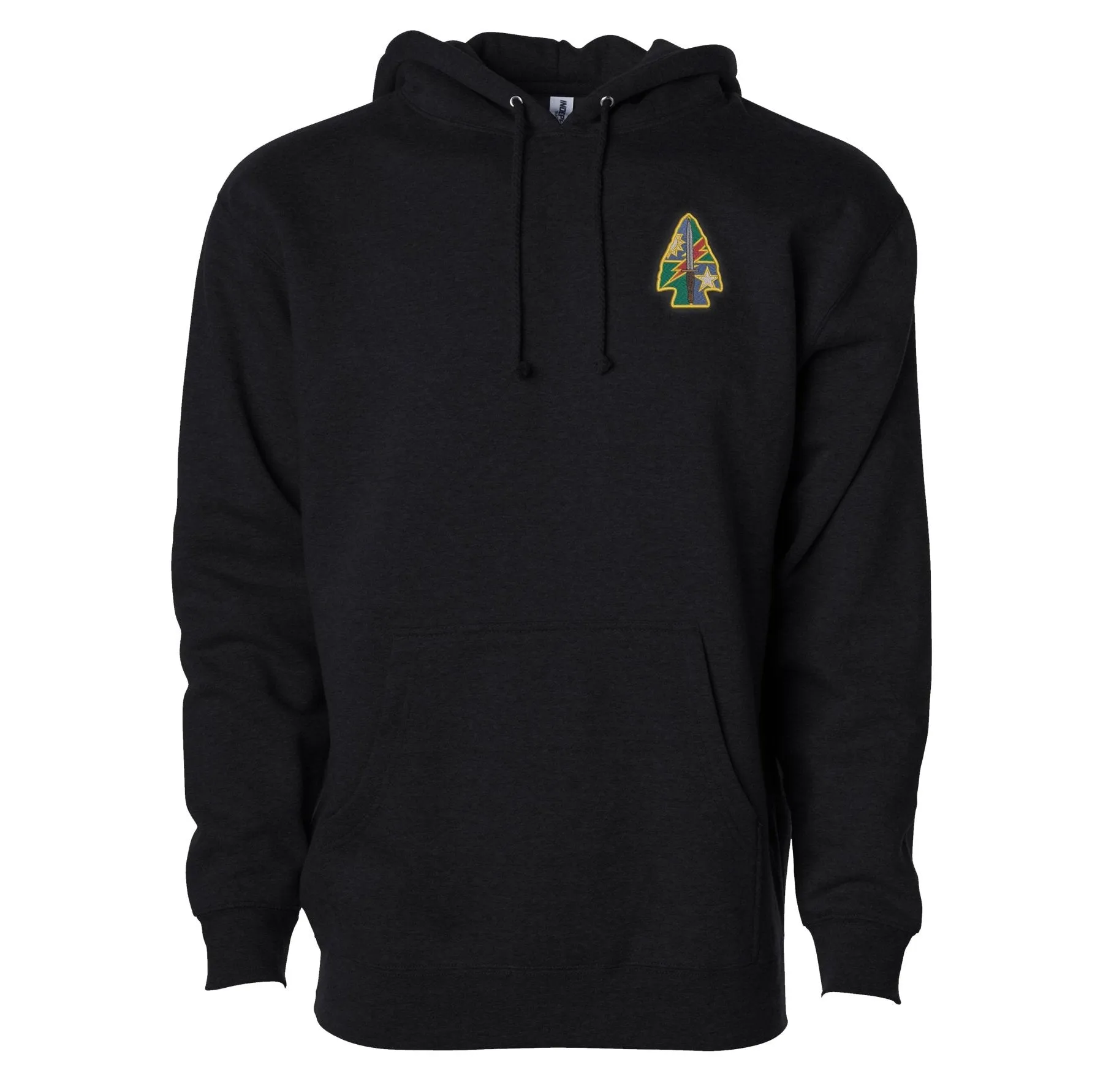 Color DUI Spearhead Embroidered Hoodie