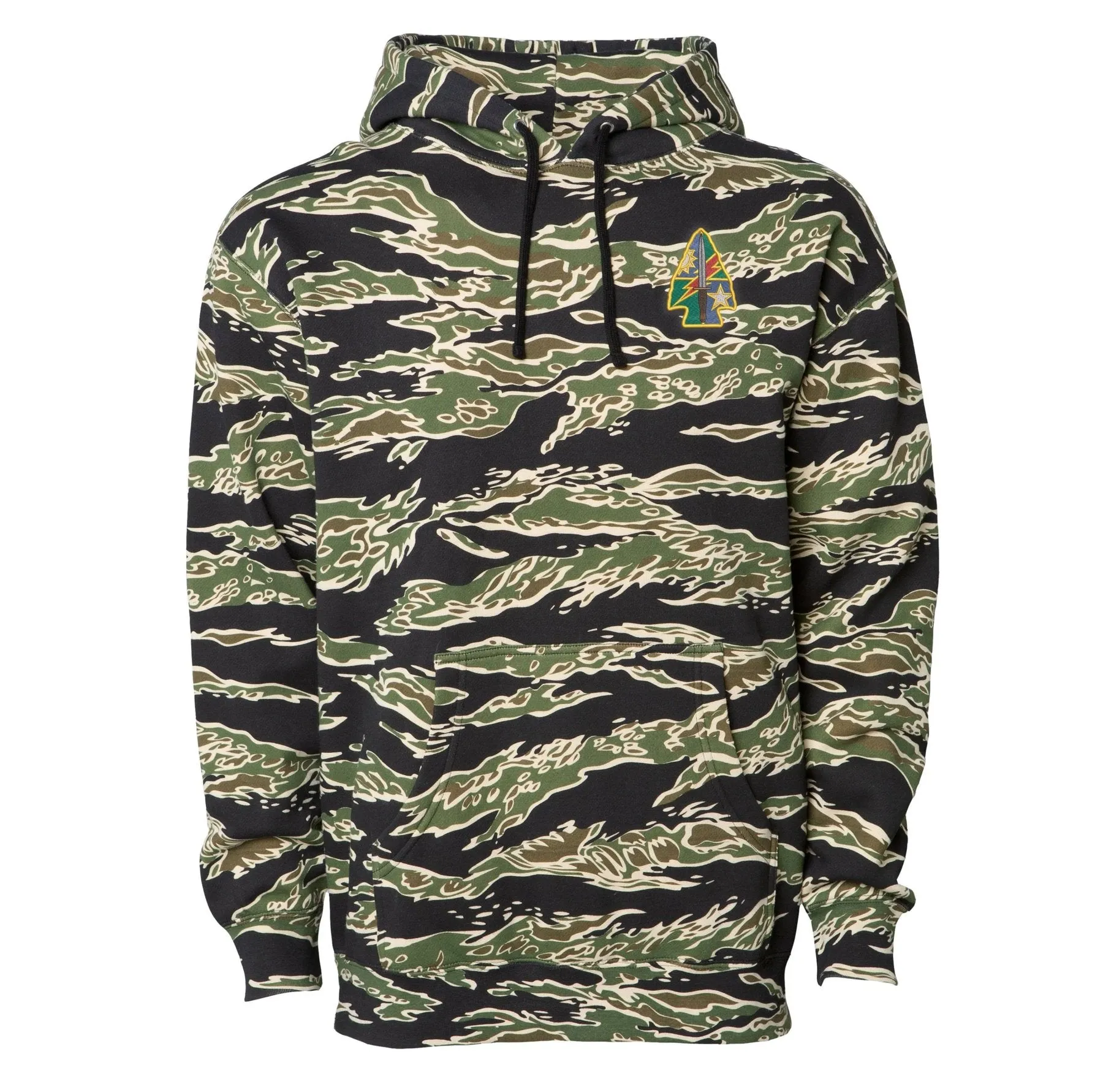 Color DUI Spearhead Embroidered Hoodie