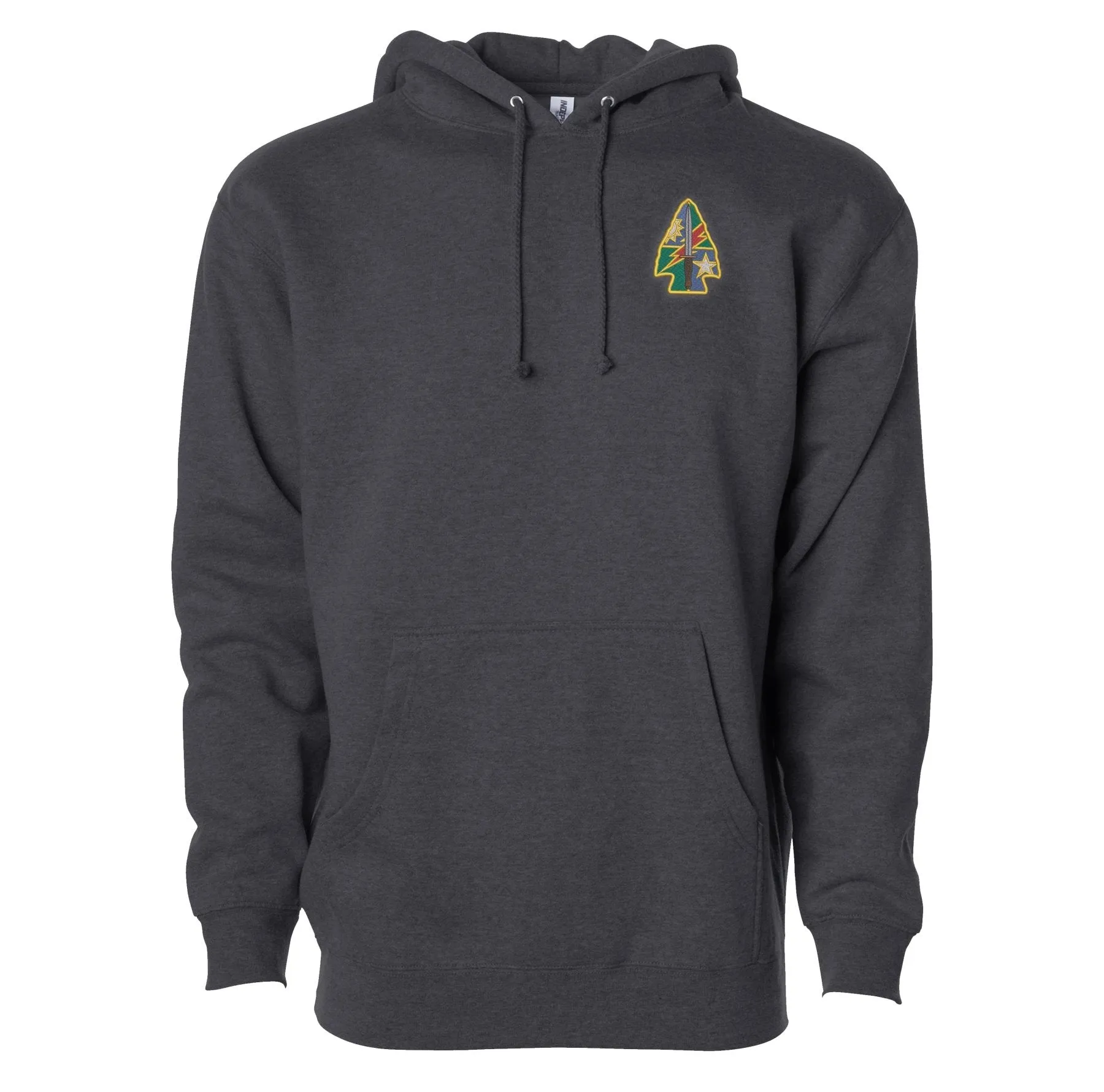 Color DUI Spearhead Embroidered Hoodie