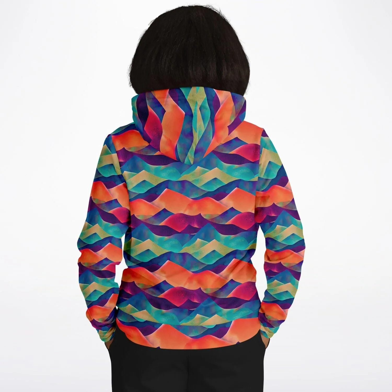 Colourful Patterned Hoodie, Stay Warm Whilst you Stand Out!