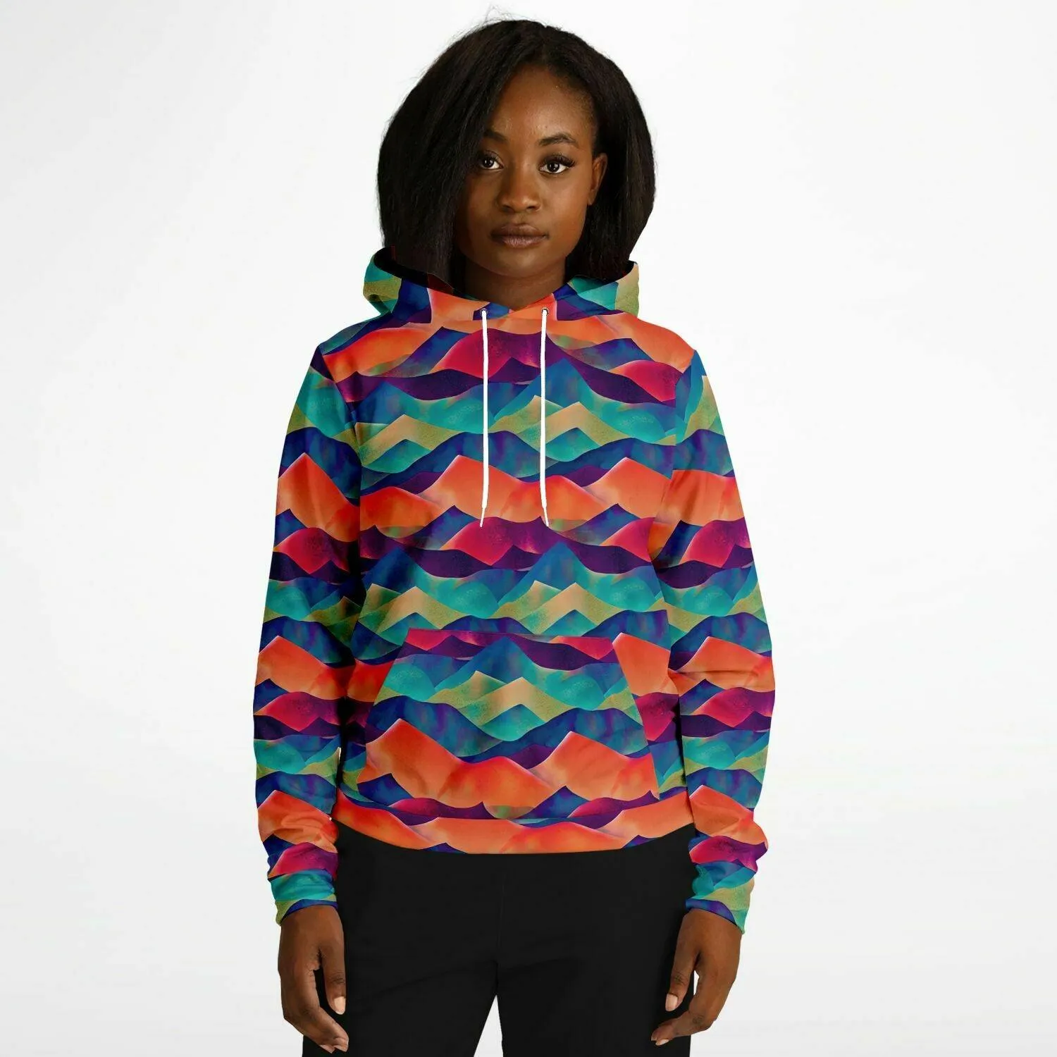 Colourful Patterned Hoodie, Stay Warm Whilst you Stand Out!